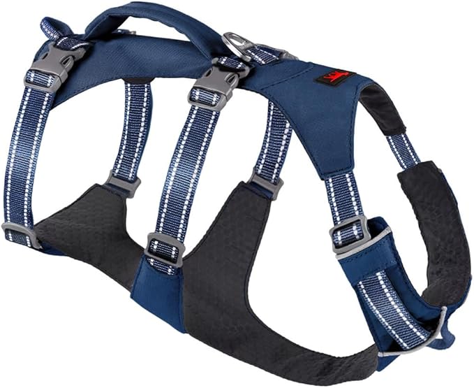 Tuff Pupper Escape Proof Dog Harness for Extra Large Dogs | No Pull Lightweight Adjustable Harness | No Escape Multifunctional Outdoor Pet Gear | Strong Durable Breathable | Secure Comfortable Fit