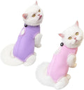 2-Pack Spay Suit for Female Cat, Cat Post Surgery Suit, Soft Recovery Garment, Breathable Fabric for Comfortable Healing