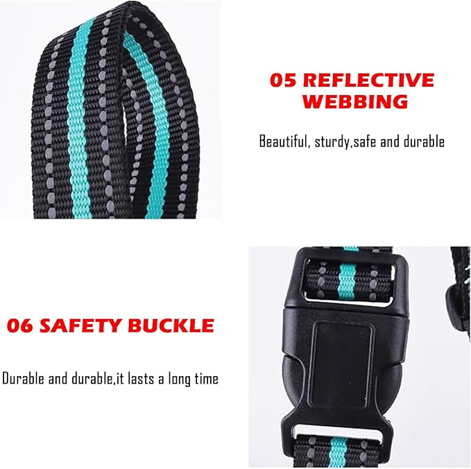 Dog Lift Harness, Full Body Support Sling，Adjustable Handle & Open Crotch Design for Senior, Disabled, Injured Dogs, Help with Walking, Climbing Stairs, Car Travel(Black,Medium)