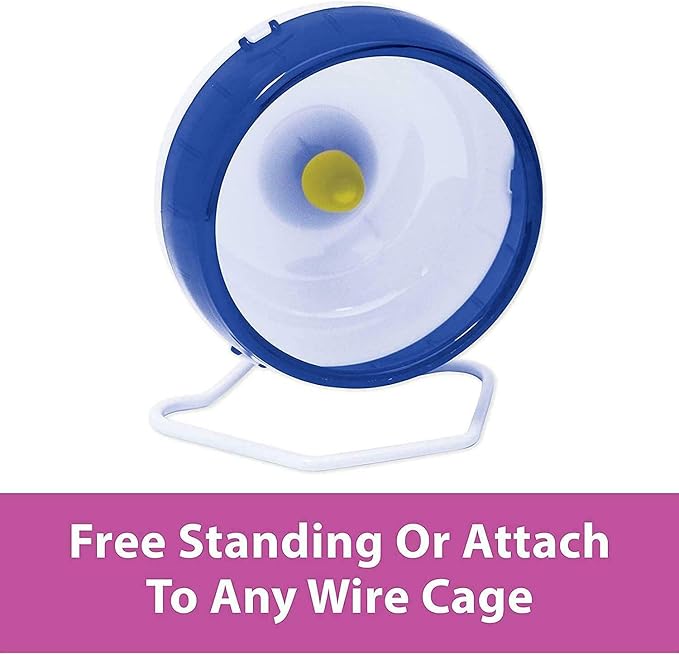 Kaytee Silent Spinner Wheel For Pet Chinchillas, Rats, and Hedgehogs, Giant 12 Inch
