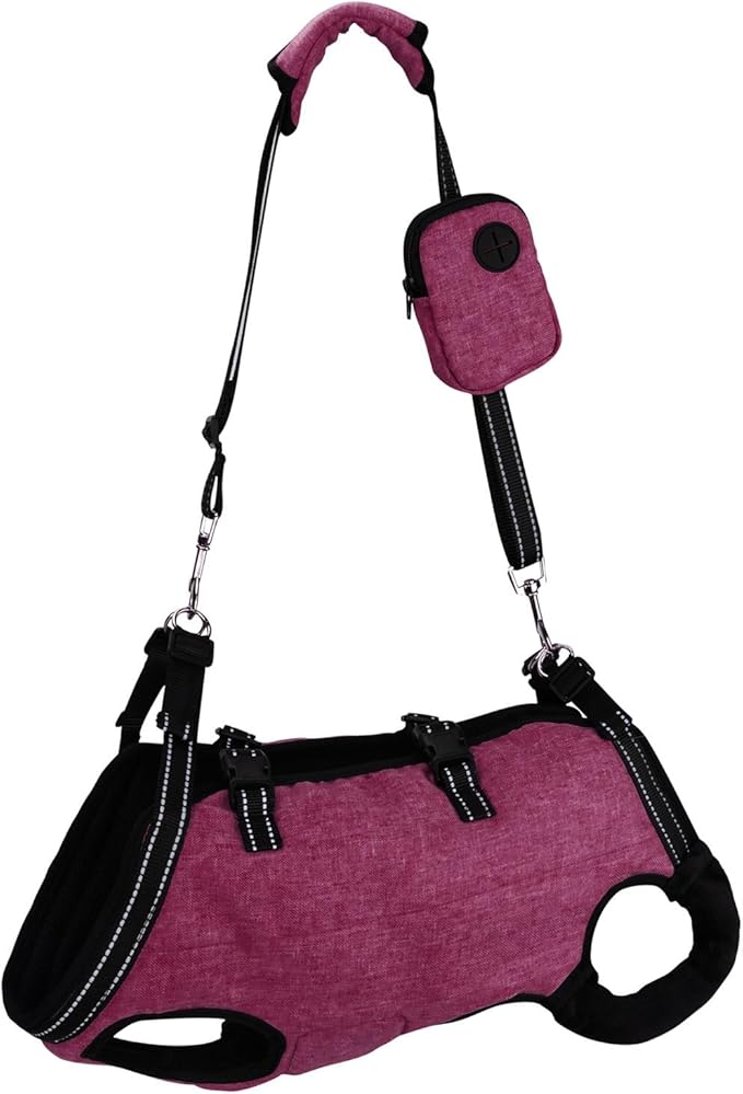 Full Body Dog Lift Harness with Ergonomic Designs for Elderly Dog with Shock Absorption and Adjustable Strap