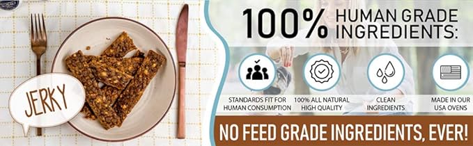 PET JERKY FACTORY Premium Beef and Banana 12 oz. Dog Jerky Treats | 100% Human Grade | USA Made-| High Protein-| Grain Free-| Limited Ingredients-| No Filler-| BHA-BHT Free-| Soft-Tender,(Pack of 2)