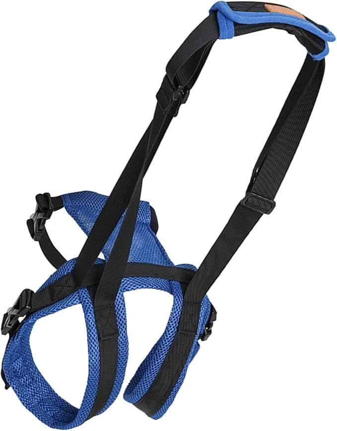 Adjustable Dog Rear Leg Harness Breathable Mobility Aid for Elderly/Disabled Pets Easy Stair Access Dog Joint Pressure Relief Walking Aid