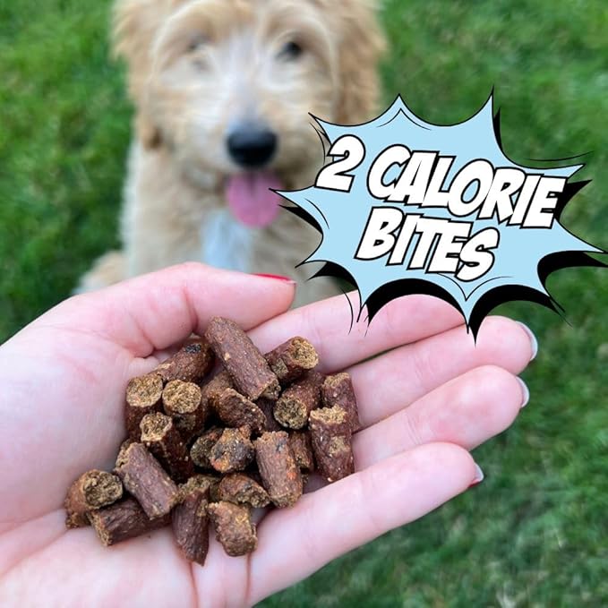 Chippin Soft Dog Training Treats, Mini Bite Size Fish & Sweet Potato Dog Treats, Healthy Low Calorie Training Rewards for Puppy & Dogs, Natural High Protein