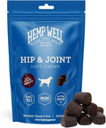 Hemp Well Hip and Joint Soft Chews – Best Joint Supplement for Dogs, Organically Sourced with Hemp, Glucosamine, Chondroitin and Breed Dogs,