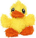 MIGHTY- Microfiber Ball Junior Duck – Made with Squeaker Balls and Minimal Stuffing. Strong & Tough. Interactive Play Dog Toy. Machine Washable & Floats