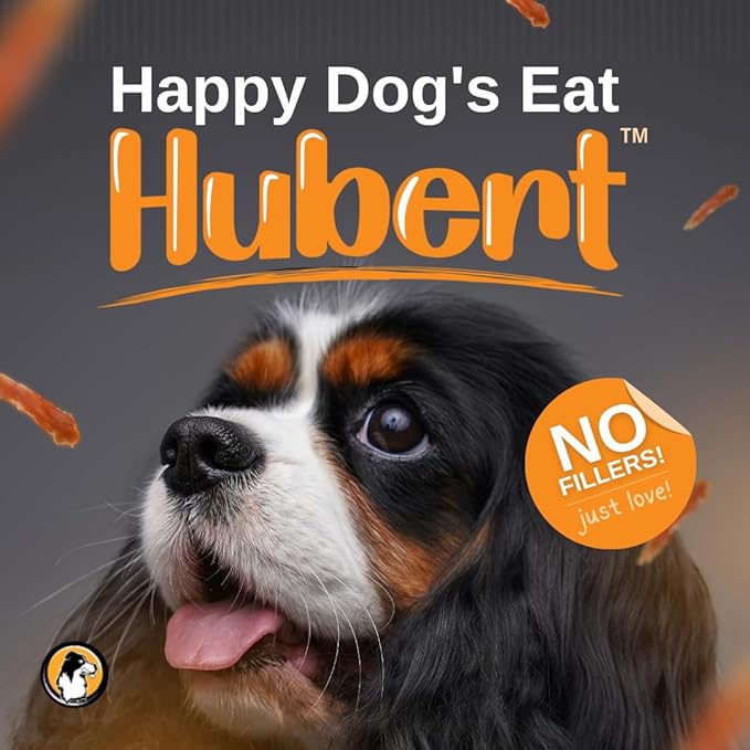 Hubert Pet Sweet Potato Fries Dog Treats, Single-Ingredient and Vegan, All-Natural for All Breeds, No Additives, 1 lb Bag