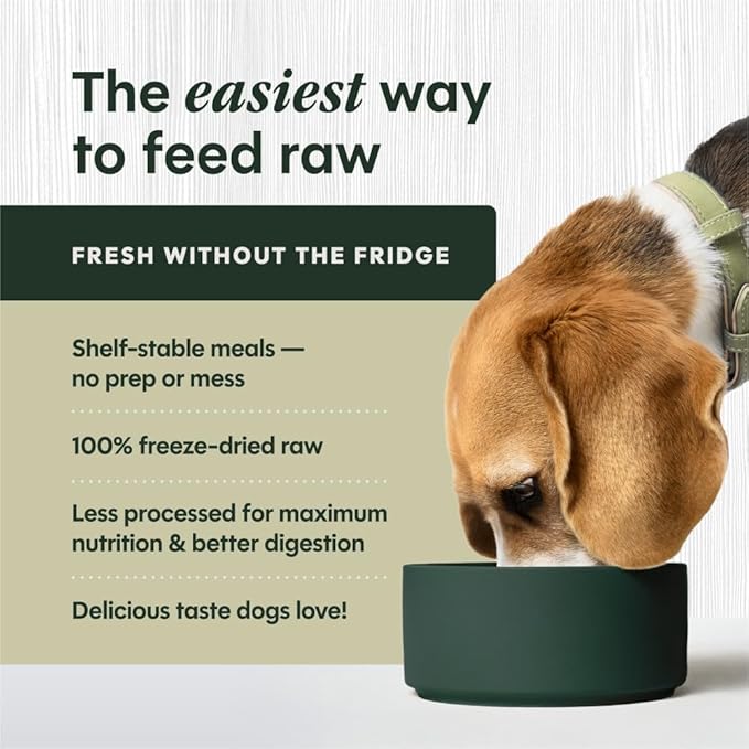 Instinct FreshDried Bites, Natural Freeze-Dried Dog Food, Grain-Free - Wild-Caught Pollock, 14 oz. Bag