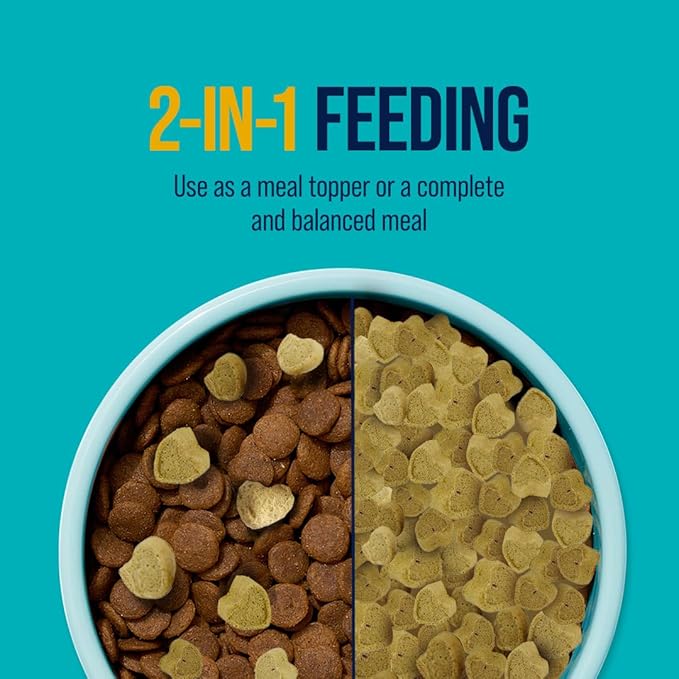 Stewart Raw Naturals Freeze Dried Raw Dog Food or Meal Topper, Beef & Vegetables Recipe, 32 Ounce Bag, Complete and Balanced Nutrition
