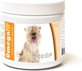 Healthy Breeds Lakeland Terrier Omega HP Fatty Acid Skin and Coat Support Soft Chews 60 Count