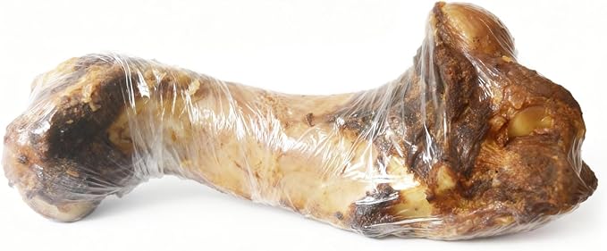 Grillerz Large Pork Bone, 1 Count, Rawhide Free, All Natural Treat for All Breeds, Long Lasting, Easy to Digest, Dog Bone for Large Dogs, Dog Chew for Healthy Teeth