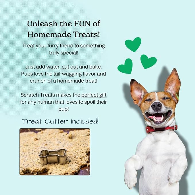 Bake-at-Home Dog Treat Kit Purple Pup Flavor