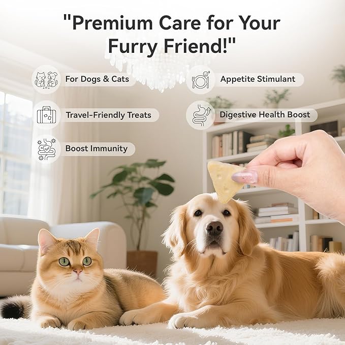 APL Freeze-Dried Treats for Dogs & Cats, 1.76oz | Made with Quail Egg Yolk & Whole Goat Milk | Supports Skin & Coat Health, Shiny Fur | All-Natural Training Snacks, Food Topper & Travel Treats