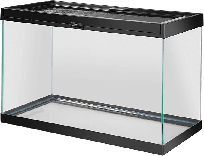 Zilla Critter Cage, Glass Terrarium for Reptiles and Small Animals, 5.5 gallons