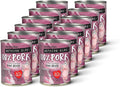 Against The Grain Nothing Else! 100% Pork Dog Food – 12 Count, 11 oz Each – Single-Ingredient Pork Loaf in Natural Bone Broth – Limited Ingredient, Grain-Free Recipe for Sensitive & Allergy-Prone Dogs