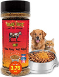 Wild Meadow Farms - Magic Dust Beef Jerky Topper, Single Protein Pet Food Topper for Dogs and Cats, Enhance Flavor & Elevate Mealtime Excitement for Picky Eaters - 3.5 Ounce Bottle in Beef Flavor