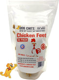 Dog Chits Chicken Feet for Dogs - Dog and Puppy Chews | All-Natural Treats | Large and Small Breeds | Nothing Added | Dehydrated | 30 Pack