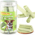 Dog & Cat Treats - Crunchy Dogs Chew Sticks, Natural Healthy Dog Training Treats, Freeze Dried Cod Skins Treat for Small, Medium & Large Breeds, 4.5 Inches