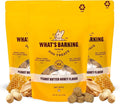 What's Barking Soft Bites, Soft Chewy Dog Treats for Training or Snacking, Pet Essentials, Bite Size Pieces for Dogs, Natural Ingredients, Made in USA, Resealable Bag (Pack of 3, Peanut Butter Honey)