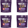 Whole Life Dog Just One Beef Liver Freeze Dried Dog Treats - Human Grade High Protein Food, Healthy Training Snacks, Freeze Dried Food Toppers, USA Made Natural Treats - 18 oz (Pack of 4)