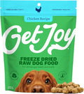 Get Joy Freeze Dried Dog Food | Chicken Recipe with Superfoods for Gut Health & Digestion | Vet Formulated Meal or Topper for Puppy, Senior & Adult Dogs, 100% USDA Sourced, Seed Oil Free | 4oz Bag