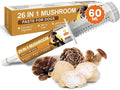 Turkey Tail Mushroom for Dogs - 26 in 1 Mushroom Paste for Dogs Lumps and Bumps, Immune System, Digestion, Skin, Energy, Joint- 13 Mushrooms Turkey Tail, Chaga, Reishi, Lion's Mane - Chicken Flavor