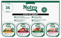 Nutro Natural Choice Cuts in Gravy Wet Dog Food, Grain Free Dog Food Wet Recipes, Beef, Lamb, Chicken, and Turkey Variety Pack, 3.5 oz. Trays (36 Count)