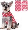 EXPAWLORER Cat Sweater Outfit - Love Hearts Sweater for Cats Only Warm Kitten Clothes, Pet Coat Pullover Design, Fleece Sweatshirt Clothing Also for Puppy Small Dogs, L