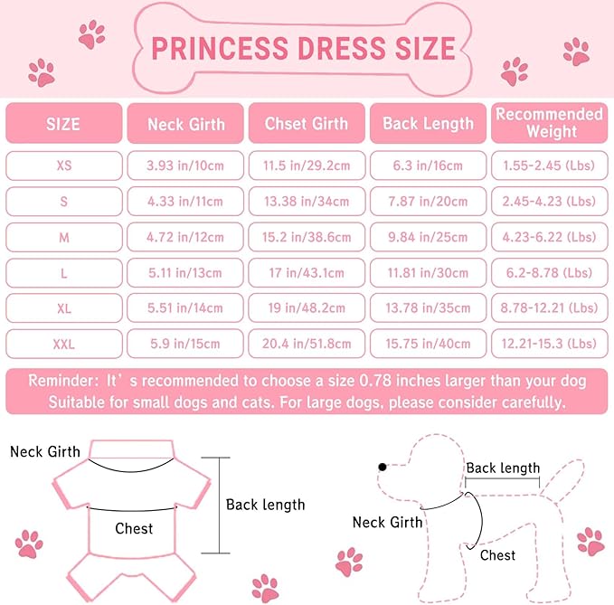 TAPBULL Dog Dresses, Fashionable Pet Dog Sweatshirt Clothes in Dark Colors, Cute Cat Birthday Dress Outfit (Red/Blue/Orange 3-Pack), Small