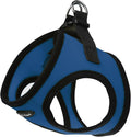 Bark Appeal Blue Step-in Dog Harness for XS to Small Sized Pets – Updated Sizing, Re-Measuring is Essential – Soft Vest Harness – Anti-Choke with Adjustable Strap & Heavy Duty Clip – S