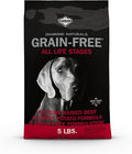 Diamond Naturals Grain Free Real Meat Recipe Premium Dry Dog Food With Real Pasture Raised Beef 5Lb