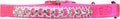 Petmate Bling Elastic Cat Collar, 3/8" x 8-10", Pink