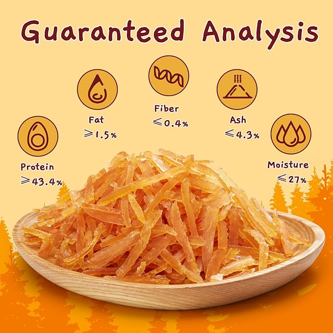 Jungle Calling Soft Training Treats for Small Dog and Cats, Mini Chicken Strips Puppy Training Edible Snacks Easy to Digest, Grain Free