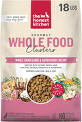 The Honest Kitchen Human Grade Dog Food, Whole Food Clusters Whole Grain Lamb Dry Dog Food, 18 lb Bag