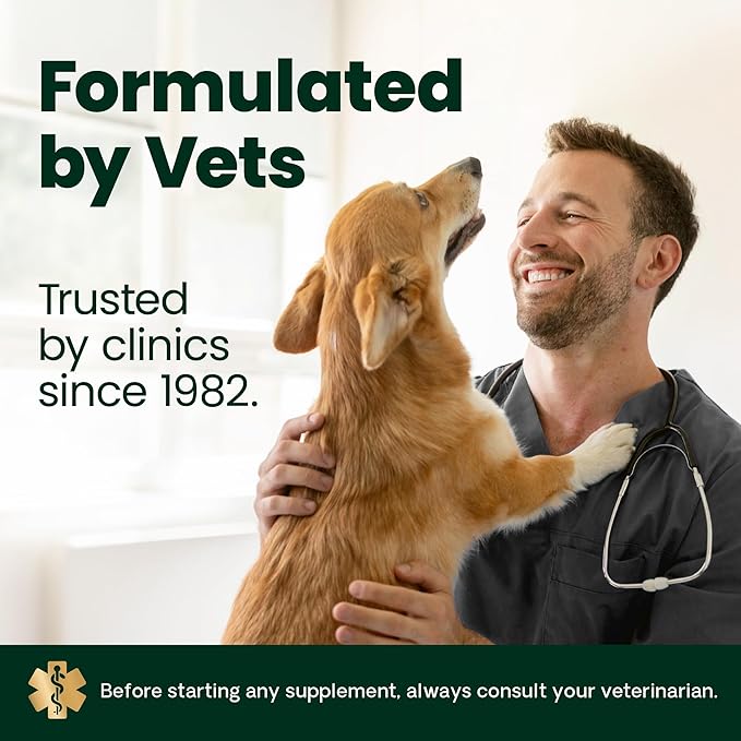 VetriScience Extra Strength Healthy Hip & Joint Chews, GlycoFlex Glucosamine and Green-Lipped Mussel Joint Support Supplement for Dogs, Chicken, 60 Count (Pack of 2)