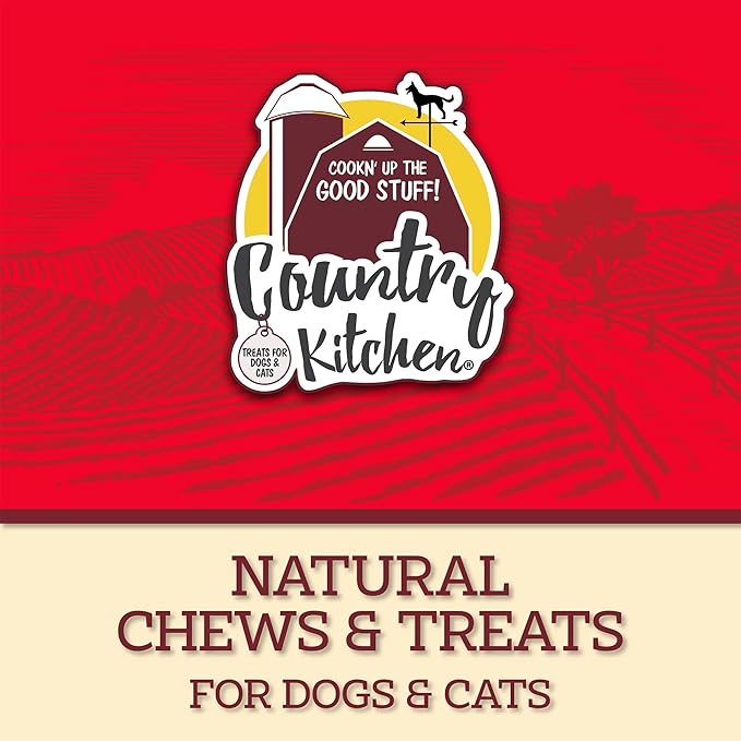 Country Kitchen Beef Soft Chew Dog Treats, Great Tasting, Made with Real Beef, Rich in DHA & Omega 3, 16 oz