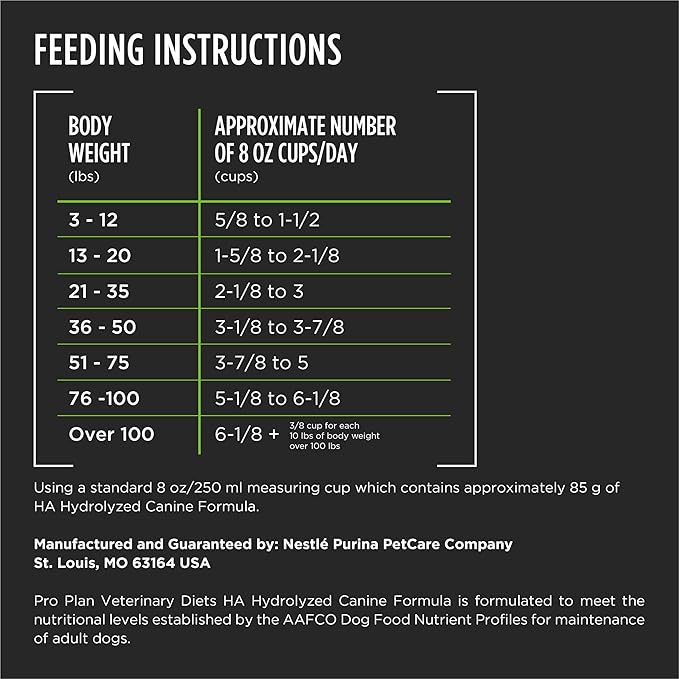 Pro Plan Veterinary Diets Purina HA Hydrolyzed Protein Dog Food Dry Vegetarian Formula - 38 lb. Bag