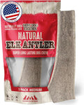 Elk Antlers for Dogs Large - Premium Natural Antler Dog Chew for Aggressive Chewers - Long-Lasting Deer Antler Chews - Ideal for Medium to Big Breed Dogs - Elk Bones and Antlers Durable