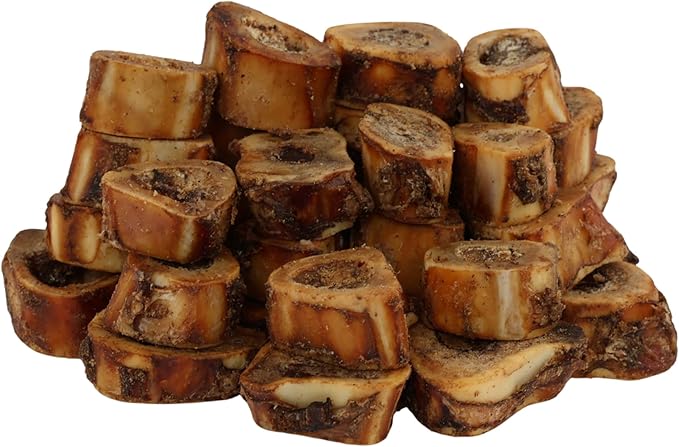 TREATOPIA Adventure Dog Bones, Delights, 1-2”, 32 PC - All-Natural, Center-Cut, Long-Lasting, Healthy, Single Ingredient, Bone Marrow, Hand-Trimmed, Slow-Roasted, Made in The USA, No Additives