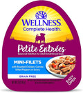 Wellness Petite Entrées Mini-Filets with Roasted Chicken, Carrots & Red Peppers in Gravy, 3-Ounce Cup (Pack of 12)