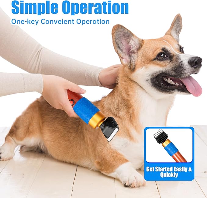 200W Electric Sheep Shears – Professional Animal Clippers with 2 Blades, 10ft Cord, Low-Noise & Safe Design for Sheep, Goats, Alpacas, Horses, Dogs, and Rabbits