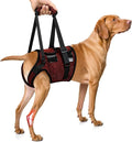 SlowTon Dog Lift Harness - Adjustable Dog Sling for Medium Large Dogs, Hind Leg Support to Help Rehabilitate, Soft Padded Dog Support Harness for Elderly, Injured, Arthritic, Disabled Dogs(R,L)