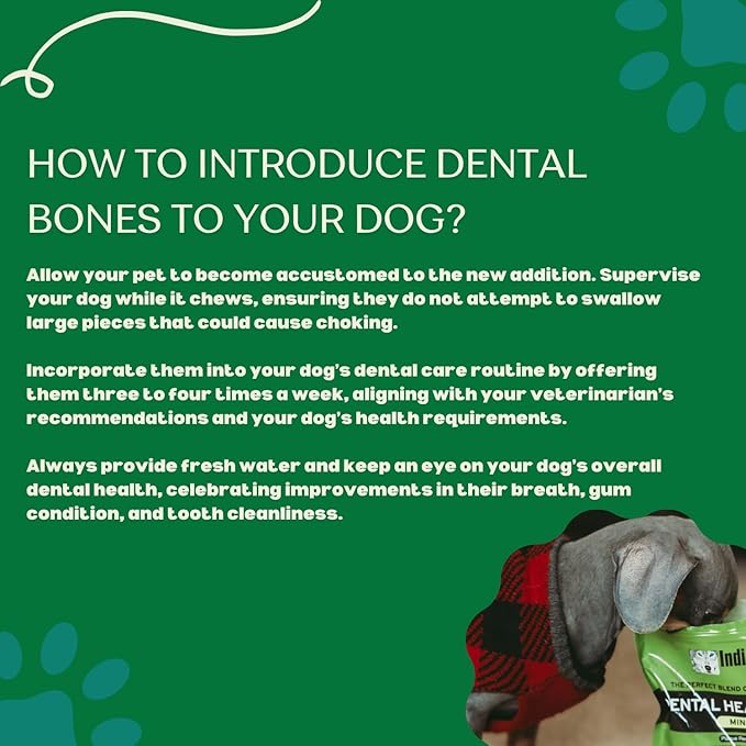 Indigenous Dental Health Bones Smoked Bacon Flavor