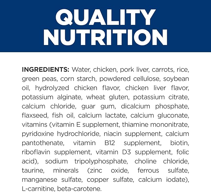 Hill's Prescription Diet c/d Multicare Wet Dog Food, Chicken, Vegetables, & Rice Stew, 2.8 oz. Pouches, 24-Pack