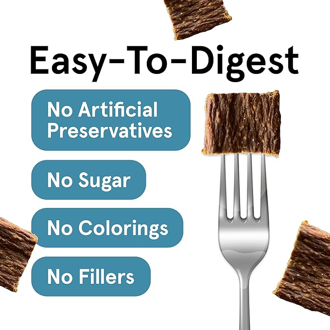 TRMC Real Meat Dog Treats - Three 12oz Bag of Bite-Sized Air-Dried Fish & Venison Jerky for Dogs - Grain-Free Jerky Dog Treats Made with 95% All-Natural, Free-Range Venison & Ocean-Caught Fish
