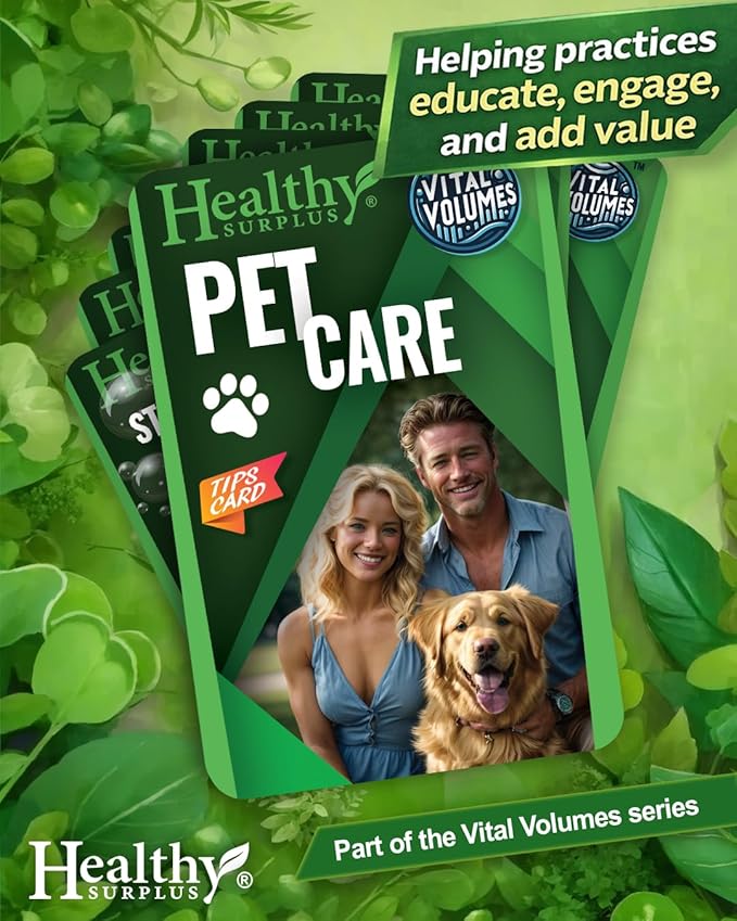 Healthy Surplus Golden Rewards Chicken Duck Beef Variety Jerky Premium Dog Treats 12 Oz and Vital Volumes Pet Care Card Bundle