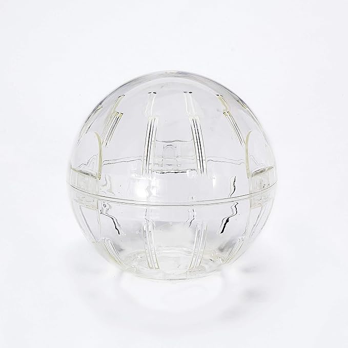 Kaytee 5" Clear Run-About Exercise Ball for Pet Dwarf Hamsters & Mice (Pack of 2)