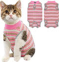 Coppthinktu Cat Recovery Suit Female, Cat Surgery Recovery Suit Cats Onesie for Cats After Surgery for Surgical Abdominal Wound Skin Diseases, Soft E-Collar Alternative Kitten Spay Suit Anti Licking