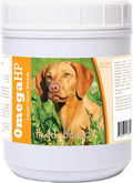 Healthy Breeds Vizsla Omega HP Fatty Acid Skin and Coat Support Soft Chews 90 Count