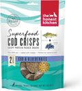 The Honest Kitchen Human Grade Dog Treats Superfood Cod Crisps: Cod & Blueberry, 3 oz